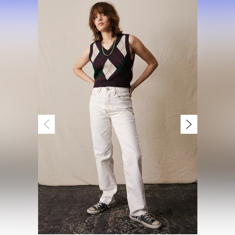 BDG Urban Outfitters White/Cream Denim Jeans